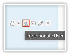 Impersonate User Icon