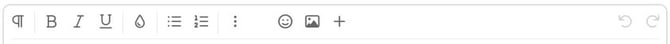 Basic Formatting Toolbar